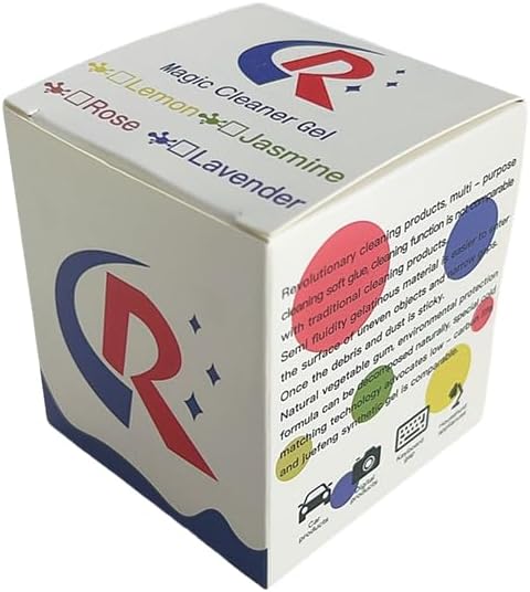 12-Pack Car Cleaning Gels Car Interior Cleaner Putty Slime Auto Detailing Tools Universal Dust Removal Cleaning Kit for Car Accessories Vents 3C Office Four Scented