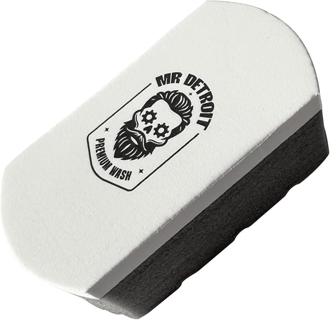 Mr. Detroit - 8pc Car Wheel Detailing Kit Wheel and Tire Cleaner, Wheel & Body Brushes, Wheel Barrel Brush, Rim Brush, Drill Wheel Brush, Applicator Pad, Non-Scratch Deep Clean