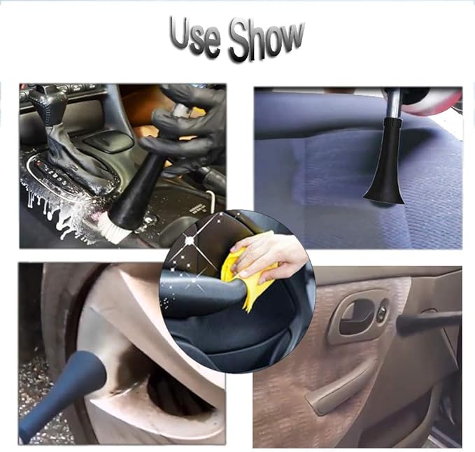 Interior Car Detailing Kit, Air Gun Blow Out Tool, High Pressure Car Cleaning Gun Interior Car Cleaning Kit, Interior Car Cleaning Supplies Detailing Gun, Car Interior Cleaner Air Blow Gun