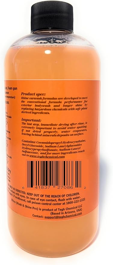 Plant-based Eco-friendly Car Wash Soap, Non-Toxic, High-Foam, Concentrated Premium Car cleaning soap