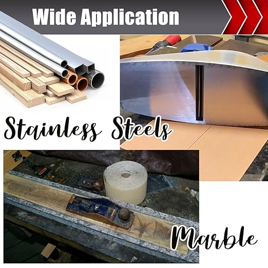 120 Grit PSA Longboard Sandpaper, 20-Yard Long Continuous Roll 2-3/4" Wide Self-Adhesive Sanding Paper for Auto Body Woodworking Metalworking