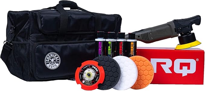 Chemical Guys HOL352 TORQ10FX Polisher Kit with Arsenal Range Polisher Bag (10 Items)