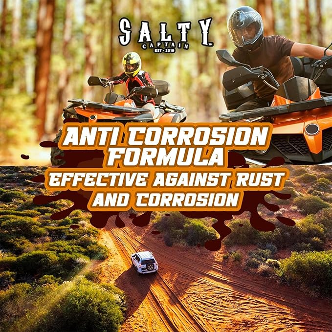 Salty Captain 4WD & RV Wash Detergent – Foaming Car Wash Soap for Foam Cannons, Foam Guns or Bucket Washes – Lab Tested Cleaner for Vehicles with Anti-Rust Protection & Safe on All Surfaces Formula