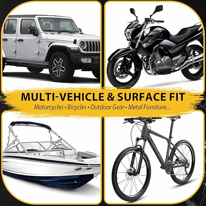 Car Scratch Remover, 30ml Blue Car Paint Touch Up for Deep Scratches, Quick Drying, Easy to Use, Includes Body Putty & Sandpaper for Professional DIY Finish