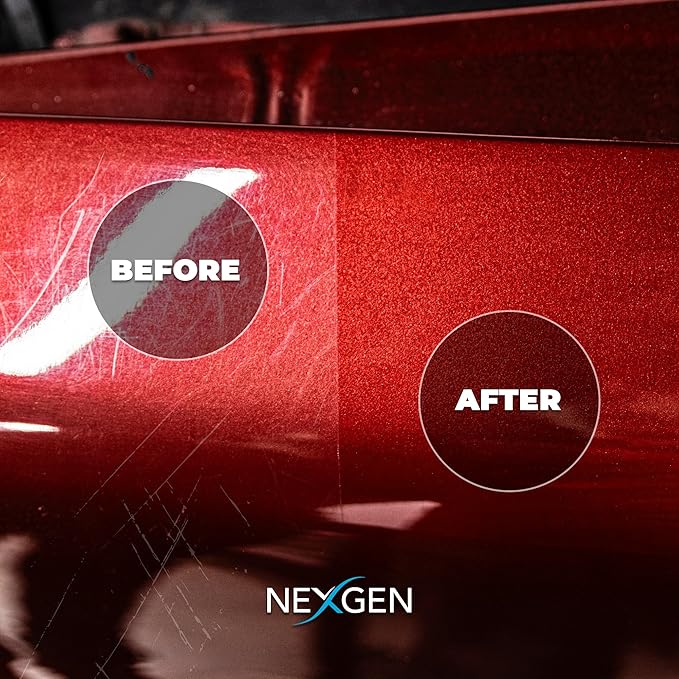 Nexgen Carnauba Spray Car Wax (8oz) - Nano-Polymers & Brazilian Carnauba for UV Defense & Wet-Look Gloss - Instant Car Detailing - Car Cleaning Supplies - Spray Wax for Cars, Trucks & More