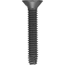 5/16-18 x 3 Flat Head Floorboard Thread Cutting Screws, Type F, (Star - Six Lobe Drive), Black Phosphate Finish, Countersunk, T-40 Drive (Carton: 100pcs) Alloy Steel
