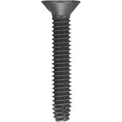 1/4-20 x 2 1/2'' Self-Tapping Trailer Deck Screws, Flat Head, Type F, Star Drive T-30, Steel Floorboard Thread Cutting Screws for Wood & Metal - 10 Pcs