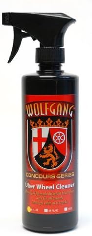 WOLFGANG CONCOURS SERIES Uber Wheel Cleaner | Color-Changing Wheel & Automotive Cleaner | Safe for All Wheel Types | Spray Bottle for Easy Application | WG-4900 | 16 oz