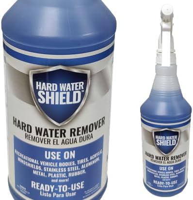 Club Clean Cart Shine, Golf Cart Body Windshield Cleaner Plus Polisher - Hard Water Shield, Removes Hard Water Stains - Battery Acid Shield, Grease Spray, Lubricates & Rust Proofs - Trim & Tire Shield
