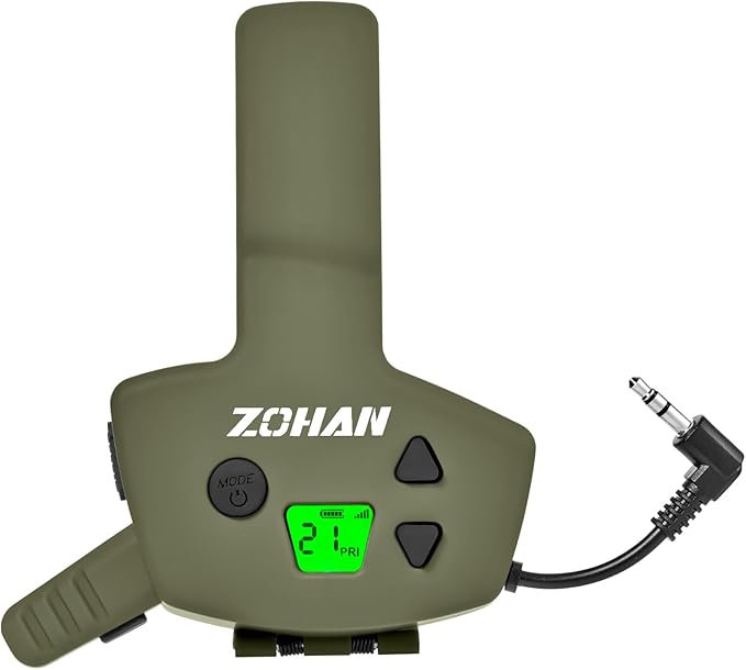 ZOHAN RH08 Rechargeable Walkie Talkie for Shooting Earmuffs, Compatibility with Howard Leight Impact Sport Series EM054