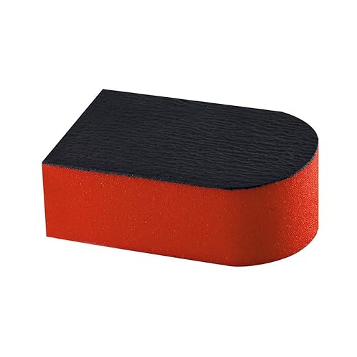 Nanoskin AUTOSCRUB Surface Prep Sponge - Medium Grade - Patented Clay Bar Replacement Tool to Remove Embedded Contaminants Before Wax & Coating | Safe for Painted Surface, Glass, Plastic, Metal & More