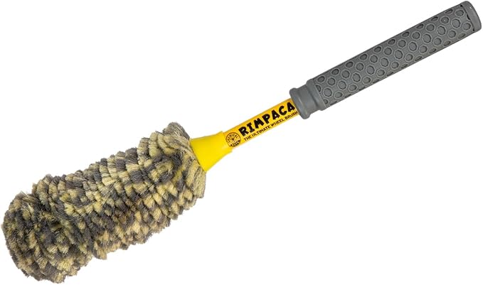 Chemical Guys Rimpaca Ultimate Wheel Brush Set - 3-Piece Wheel Cleaner Brush Kit with Soft Bristle Brushes for Cars, Trucks, SUVs, Motorcycles, and RVs - Safe for Rims, Grilles, and Tight Areas