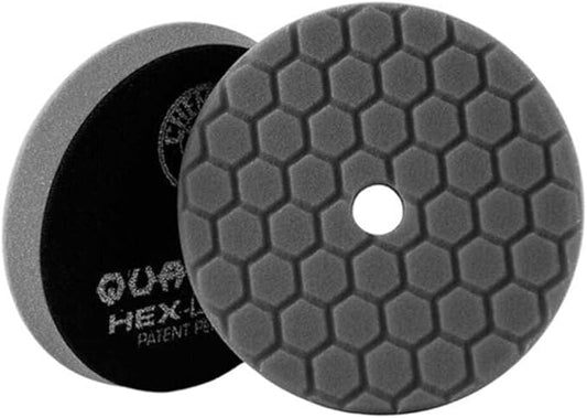 Chemical Guys BUFX116HEX5 Hex-Logic Quantum Finishing Pad, Black (5.5 Inch Fits 5 Inch Backing Plate)
