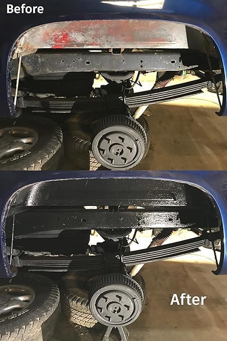 1 Quart Can Matte Black Wax-Based Undercoat, Long Lasting Corrosion, Anti Rust Coating,Rust Proofing, Protect All Metals in Marine & Automotive & has Superior Gravel Resistance For Maximum Protection