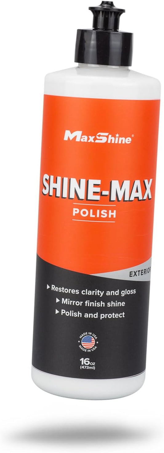 Maxshine 16oz Shine Max | All-in-One Solution for Defect Removal, Polishing & Surface Protection | Safe for Cars, Trucks, Motorcycles & RVs | Professional Auto Detailing Compound for Car Care