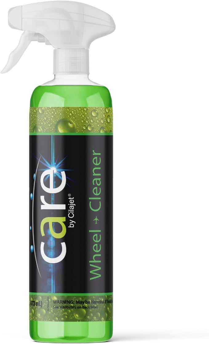 Care Wheel Cleaner (16 oz) - Professional Rim Cleaning Solution for Car and Truck Tires, Heavy Duty Formula, Brake Dust Remover, Safe for All Wheel Types, Made in USA