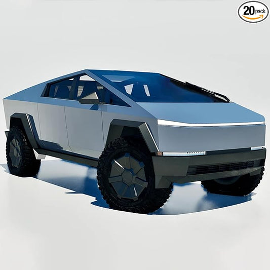 Precut Paint Protective Film for Tesla Cybertruck 2024-2026 Full Body 8.5Mil TPU PPF Color Change Film Self Adhesive Scratch Protector Exterior Accessories (Blue)