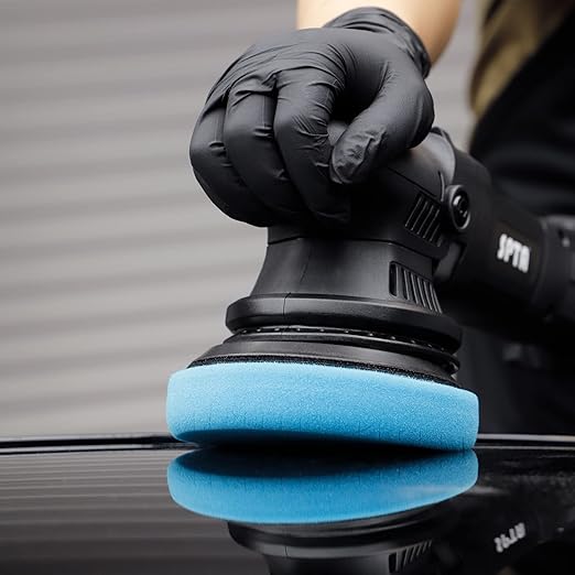 Buffing Polishing Pads, SPTA 5Pcs 7.5 Inch Face for 7 Inch 180mm Backing Plate Mix Cutting Force Buffing Pads Cutting Polishing Pad Kit for Car Buffer Polisher Compounding,Polishing, Waxing-SPTA0010