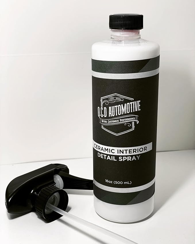 Premium Car Wash Kit | 5 Bottle Bundle With Ceramic Interior Spray, Ceramic Detail Spray, Tire Shine, Ceramic Car Wash Soap, & Heavy Duty Wheel Cleaner (Safe For All Vehicles, Aircraft, & More) 16oz