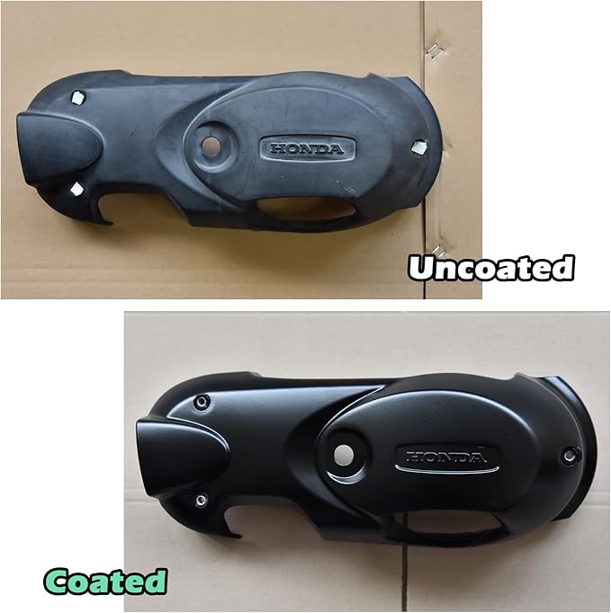 NADAMOO Automotive Black Trim Spray Paint, 4 Cans, Instantly Revives Color for Car Plastic Vinyl Rubber, Vehicle Exterior and Interior Plastic and Trim Restorer Aerosol Paint Can, Satin Finish