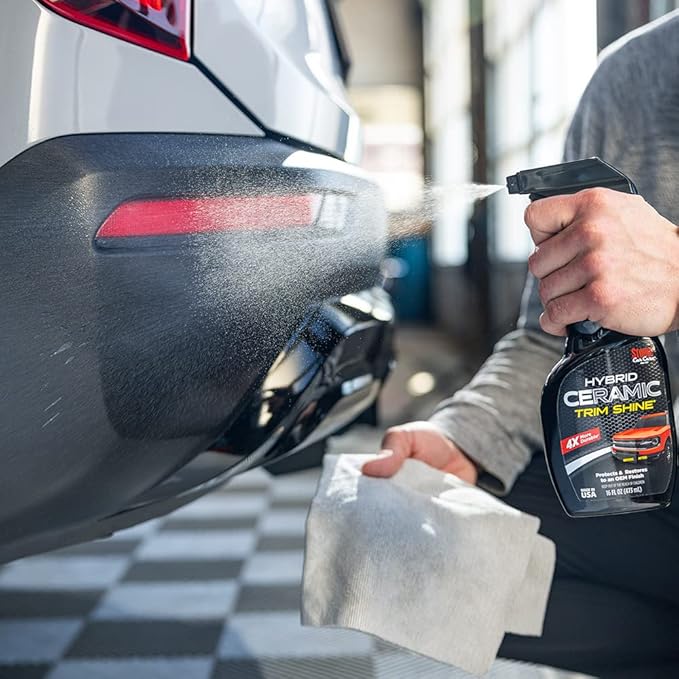 Stoner Car Care 92333 Hybrid Ceramic Trim Shine – Restores Faded Plastic and Vinyl to OEM Finish, Long Lasting Water-Based UV Protection for Interior & Exterior Trim – 16 fl oz