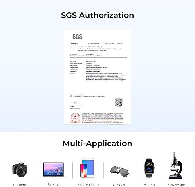 K&F CONCEPT 9-in-1 Camera Lens Cleaning Kit for DSLR Camera Lens Filter Cell Phones with Air Blowing, Vacuum Cleaning Cloth*6, 15ml Cleaning Cloths Liquid, Lens Cleaning Pen