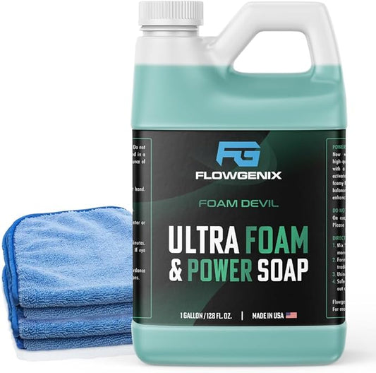 Ultra Foam & Power Foaming Car Wash Soap