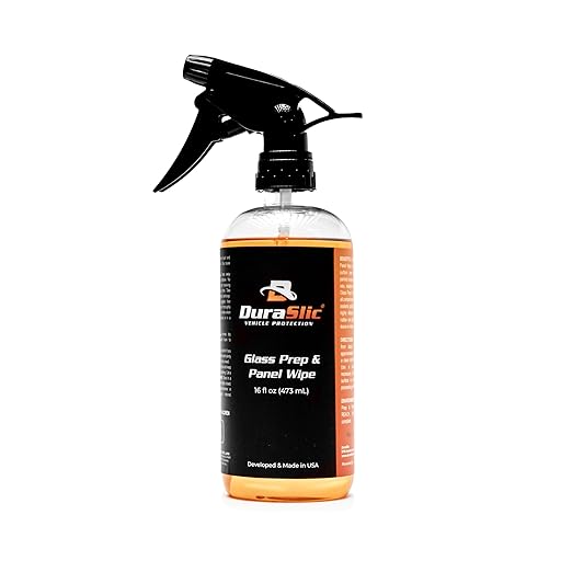 Glass Prep & Panel Wipe 16oz – Professional-Grade Surface Preparation Spray for Ceramic Coatings, Removes Oils & Residue, Streak-Free Finish, Made in USA