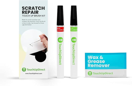 TouchUpDirect UM Agate Black Compatible with Ford Exact Match Scratch Repair Touch Up Paint - Brush Kit