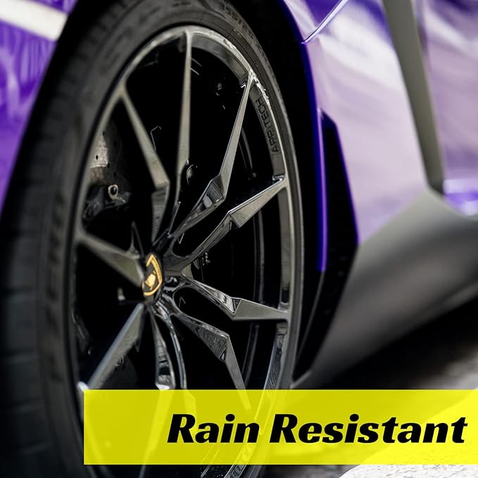 Stoner Car Care 91094-4PK More Shine Tire Finish – Tire Shine Spray for a Deep Matte Black Finish with Long-Lasting Rain-Resistant Protection, Non-Greasy No Sling – 12 oz (Pack of 4)