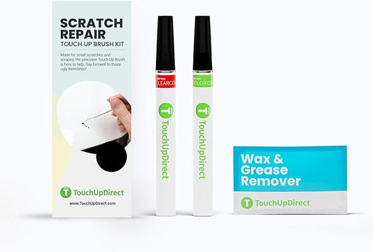 TouchUpDirect G1 Shadow Black Compatible with Ford Exact Match Scratch Repair Touch Up Paint - Brush Kit