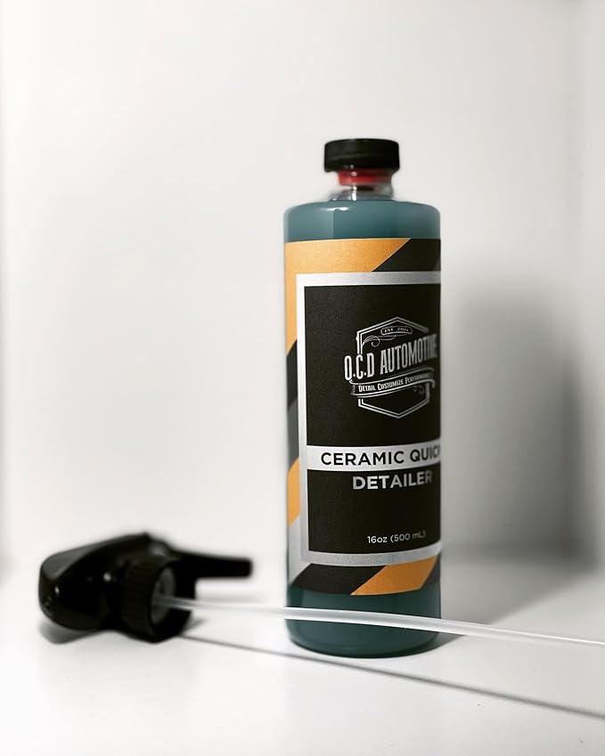 Premium Car Wash Kit | 5 Bottle Bundle With Ceramic Interior Spray, Ceramic Detail Spray, Tire Shine, Ceramic Car Wash Soap, & Heavy Duty Wheel Cleaner (Safe For All Vehicles, Aircraft, & More) 16oz