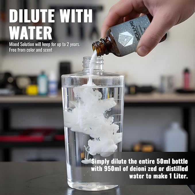 OMNIGUARD™ Concentrate with HYPERBEAD™ 34oz | 1L Quick Spray & Wipe Waterless Car Detailer - Cleans, Shines & Protects Paint, Glass, Wheels & Trim - No Pre Wash Needed - Long Lasting UV Shield