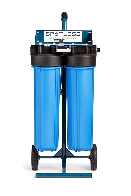 Spotless Water Systems - DIC-20B, W/Integrated Bypass | Simple Window, Solar Panel, RV & Car Wash System, Works for All Vehicles, Motorcycles, Bikes, Boats, Planes, Yachts, Towel Drying Eliminated