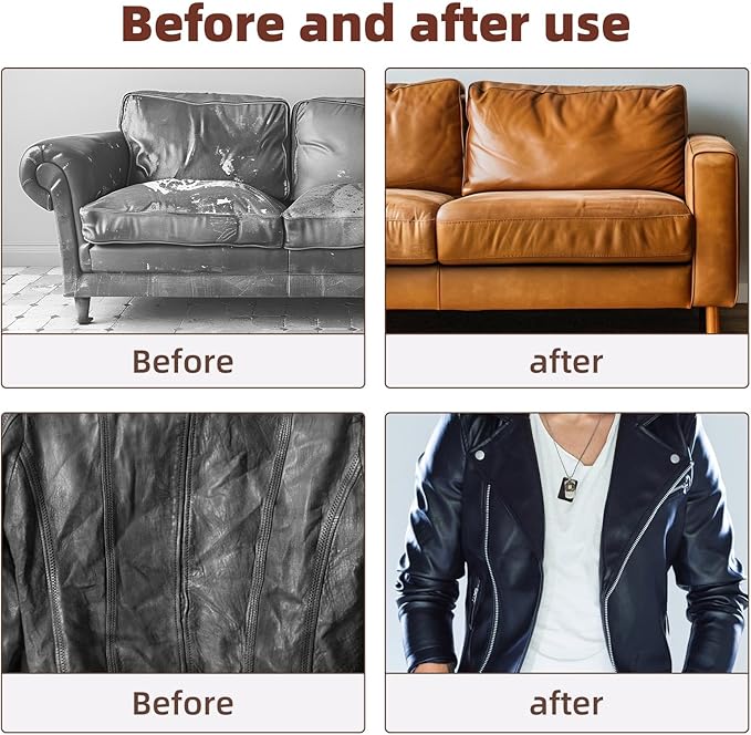 3pcs Leather Furniture Salve Brush, Wood Furniture Repair Brush Durable Salve Wax Tool Ergonomic Leather Cleaning Tool for Home Polishing Wax Application (2 Styles)