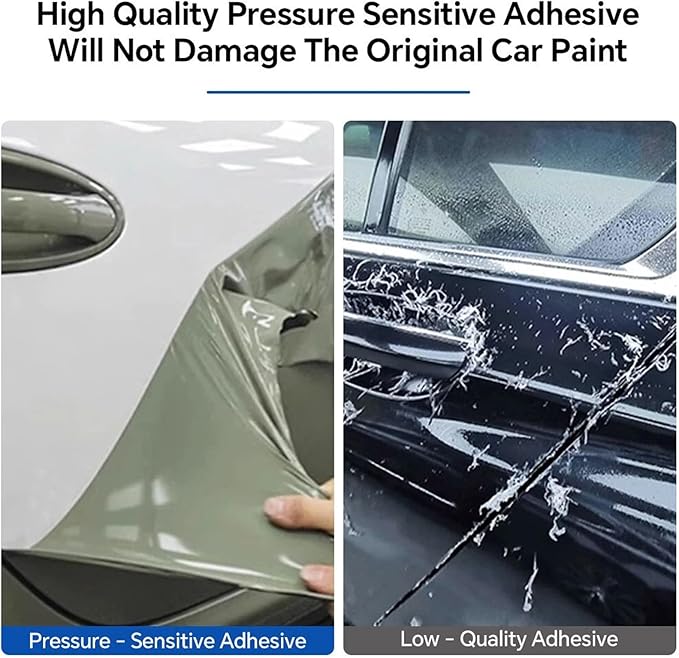 Precut Paint Protective Film for Tesla Cybertruck 2024-2026 Full Body 8.5Mil TPU PPF Color Change Film Self Adhesive Scratch Protector Exterior Accessories (Blue)