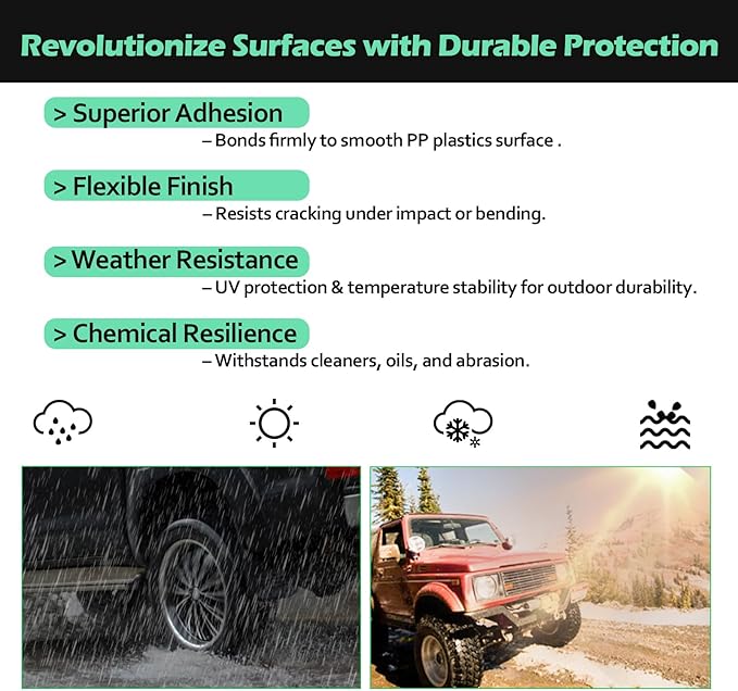 NADAMOO Automotive Black Trim Spray Paint, 1 Can, Instantly Revives Color for Car Plastic Vinyl Rubber, Vehicle Exterior and Interior Plastic and Trim Restorer Aerosol Paint Can, Satin Finish