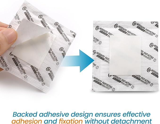 10 Packs 10 Gram Headlight Desiccant with Adhesive, High Absorption Anti-Fog Moisture Packs for Remove Moisture from Car Headlamp & Taillights, All Vehicle Lamps