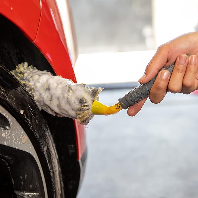 Chemical Guys ACC615 Rimpaca Reach Around Ultimate 2 Piece Wheel Brush Set (Rimpaca Wheel Cleaners)