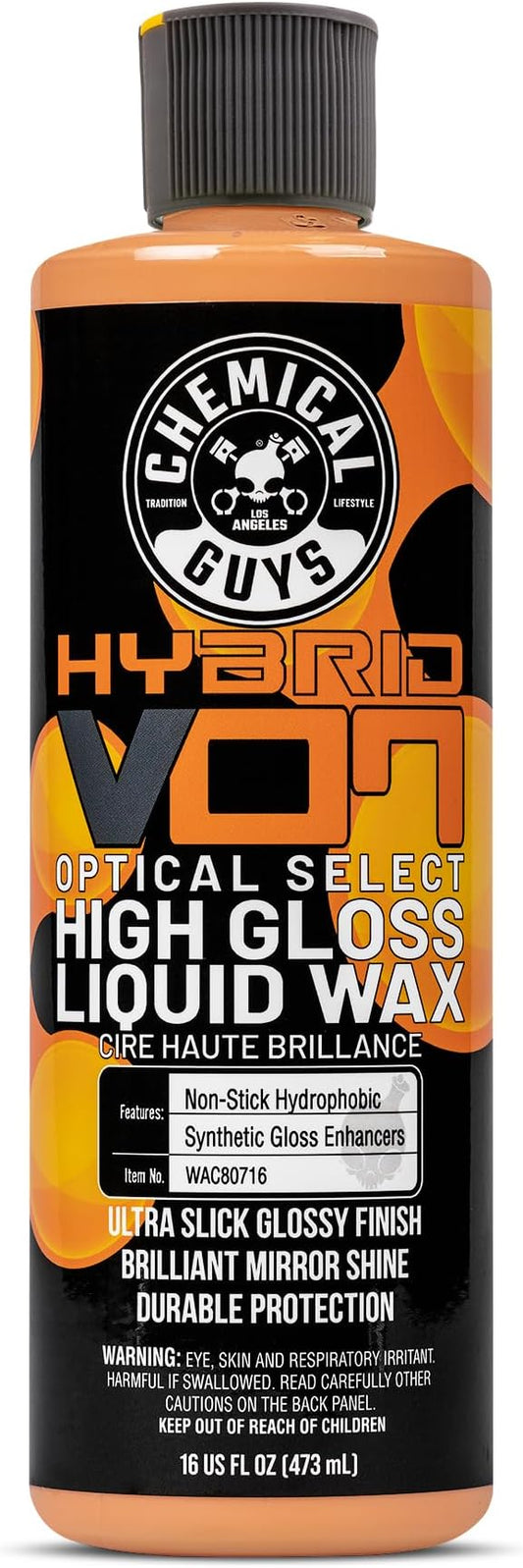 Chemical Guys WAC80716 Hybrid V7 Optical Select High Gloss Liquid Wax