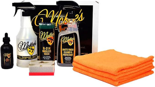 McKee's 37 - Matte Finish Ceramic Coating Kit - Complete Ceramic Coating Kit: Protection & Showroom Shine for Matte Cars