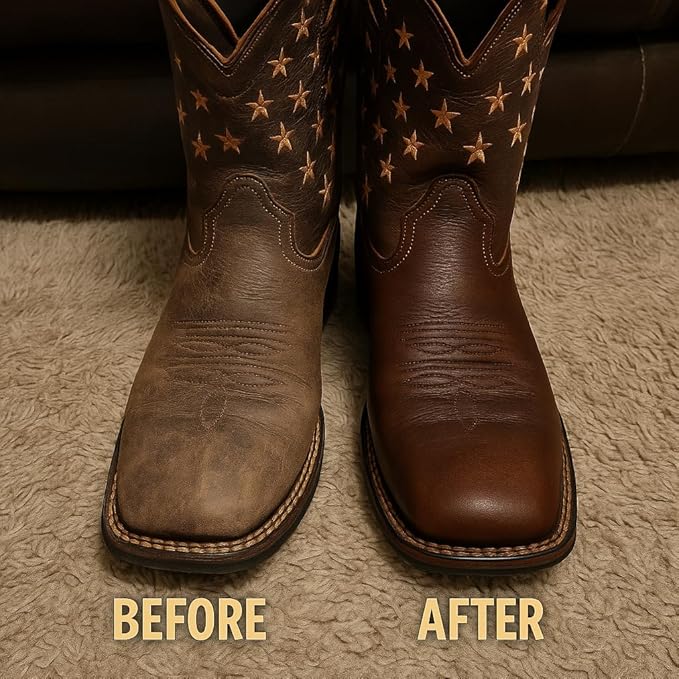 Eagle Heavy-Duty LP Leather Preservative – All Natural Neatsfoot Oil & Beeswax Conditioner for Boots, Saddles, Furniture, Jackets & Tack