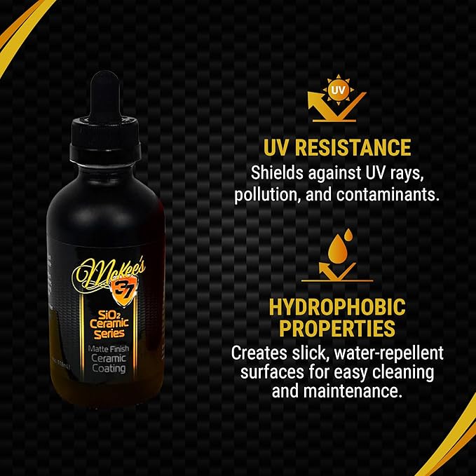 McKee's 37 - Matte Finish Ceramic Coating - Advanced Protection & Shine for Matte Paint, Ceramic Coating for Matte Finish (4 oz)