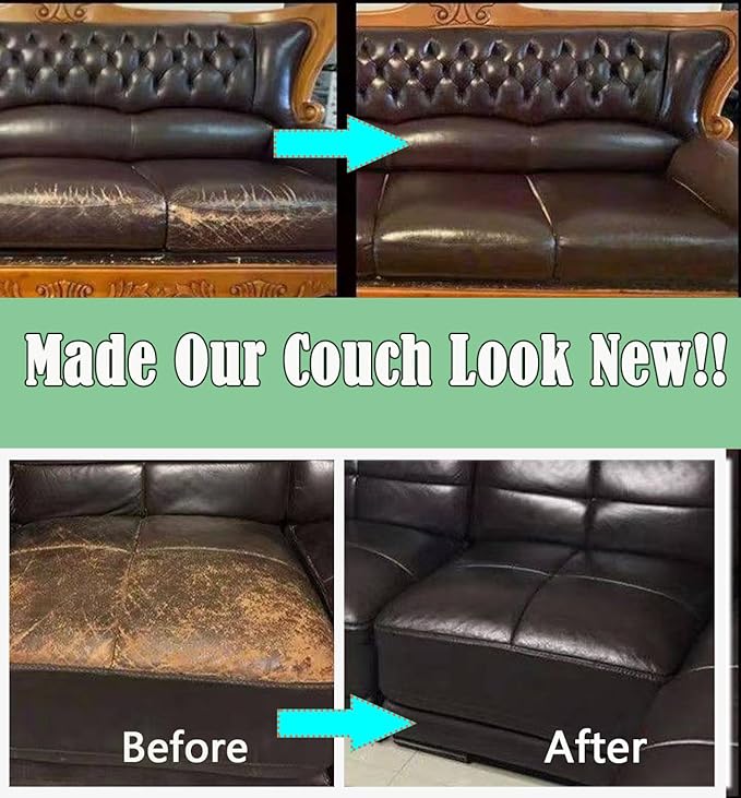 Leather Recoloring Balm, Maroon Vinyl Leather Color Restorer, Leather Repair Kit for Car Interior, Leather Paint, for Furniture Seat, Shoe Polish