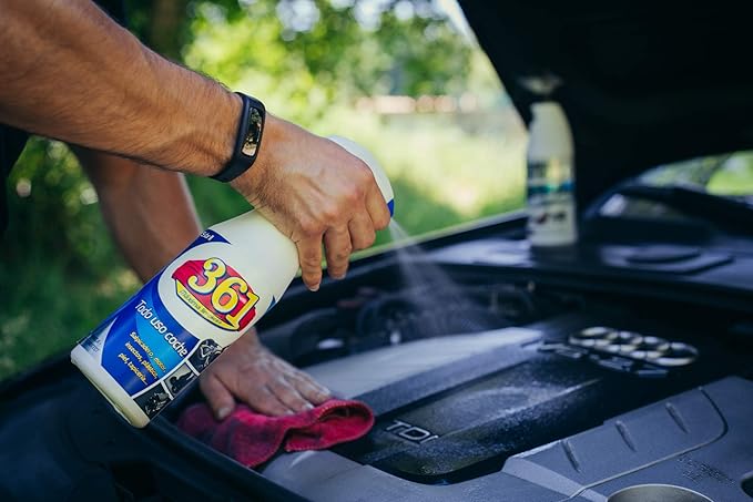 Sisbrill Essential Car Cleaning Kit – Rim Cleaner, All-Purpose Interior & Exterior Detailer, Leather & Plastic Conditioner – Complete Auto Detailing Trio with Microfiber Towel