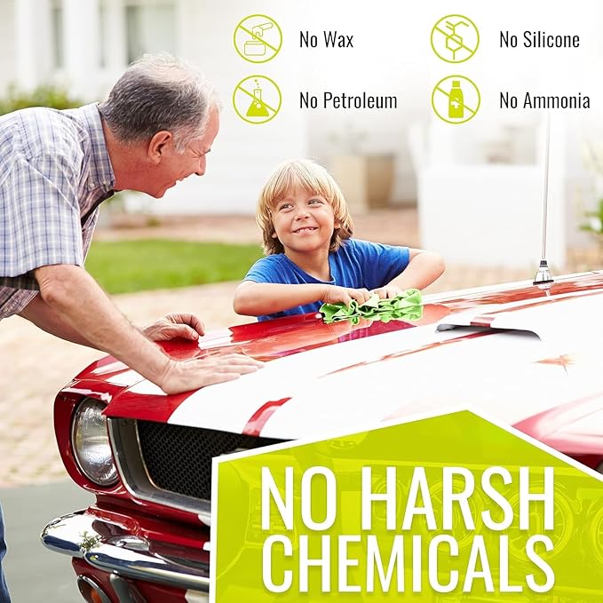 BugSlide Bug Remover Spray – All Purpose Car Cleaner & Detailer, For Vehicle Interior & Exterior Use, Shines, Degreases, Polishes, Wipes Away Bugs on Plastic, Metal,Glass, Windows, Mirrors, 4 oz