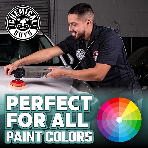 Chemical Guys C4 Clear Cut Correction Compound - Professional Paint Correction Polish for Cars, Trucks, SUVs, and RVs - Swirl, Hologram and Scratch Remover for a Smooth, Glossy Finish, 16 fl oz