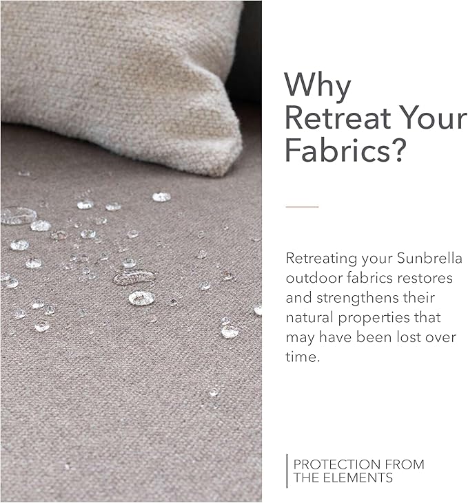 Sunbrella Restore Fabric Protector | Water-Repellent Spray for Outdoor Fabrics | Easy Use, Non-PFAS | Protect & Restore Upholstery | 16 fl oz