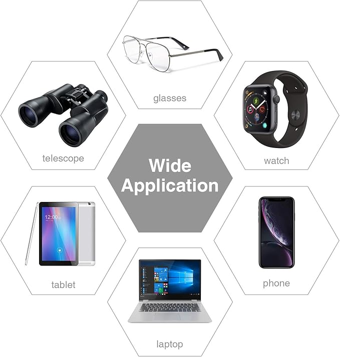 14-in-1 Camera Lens Cleaning Kit - Mirrorless & DSLR Sensor Cleaning Kit for Canon, Sony, Nikon Including Lens Blower, Detergent, Swabs, Cloth, Pen, Brush