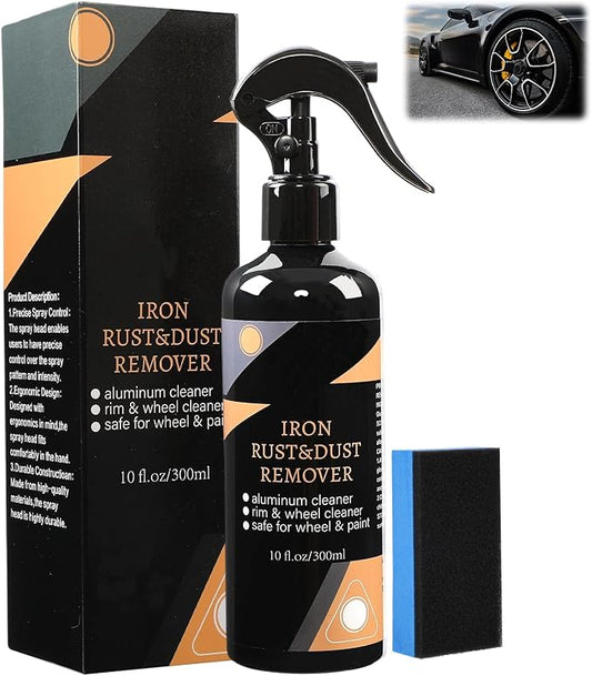 Rim & Wheel Cleaner Spray, Iron Rust & DUST Remover, Purple Color Changing Iron Remover, Rust for Most Wheel